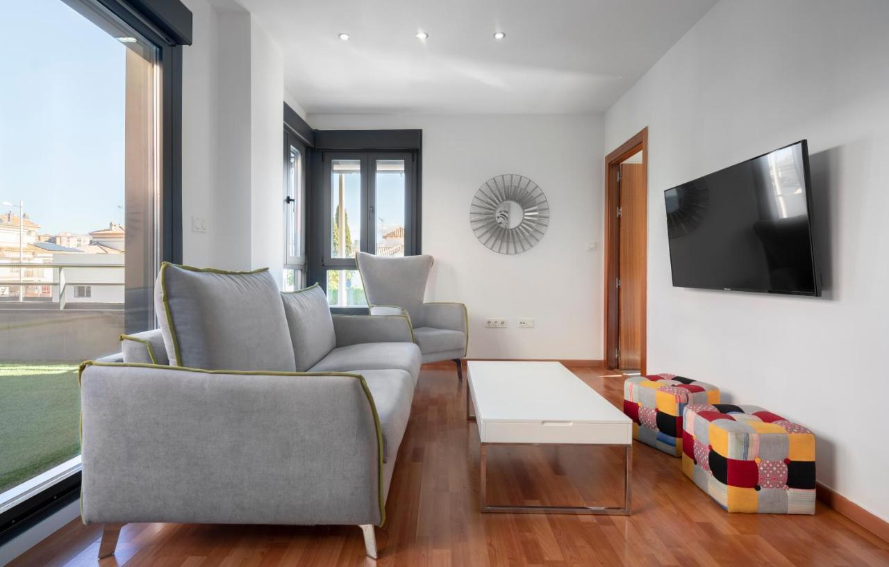 Enjoygranada Lujo Piscina Y Parking Apartamento Exterior foto